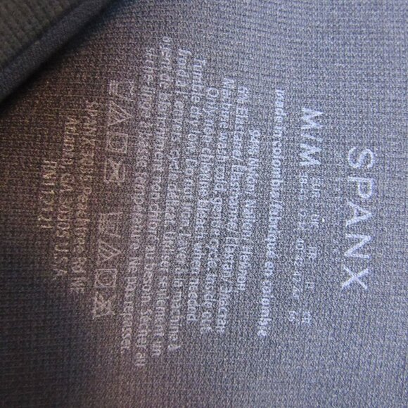 Spanx Ankle Leggings Women's Medium Black Gray Camo Comfy Athletic - Picture 6 of 6